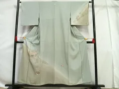 平和屋着物■中国三大刺繍　スワトウ刺繍　汕頭刺繍　訪問着　駒刺繍　花車文　金彩　正絹　逸品　AAAV3729es