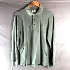 ラコステ LACOSTE ポロシャツ 長袖 ロゴマーク コットン100％ グリーン系 くすみグリーン 4サイズ 2025090300210のサムネイル