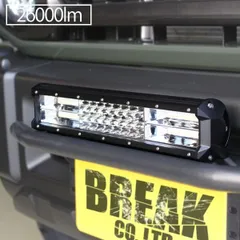 LED ライトバー 38cm 216W ワークライト 26000lm 12V 24V 作業灯 ハイパーコンボ 15インチ 補助灯 オフロード 防水 汎用 フォークリフト SUV ATV バギー 船舶 12 24 ボルト 兼用 対応 バーライト ライト バー