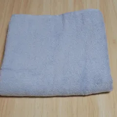 さらふわフェイスタオル　ブルー系