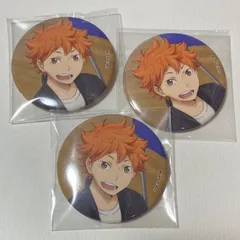 ハイキュー　活動録缶バッジ　日向翔陽