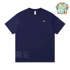 【今日WTO】ALO 25 春夏丸首ルーズ銀箔 T 恤-WD23