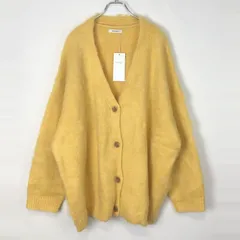 【新品タグ付き】 VANNIE U ミックスシャギーオーバーカーディガン