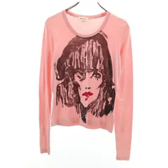 DIESEL ディーゼル 長袖 Tシャツ XS ピンク レディース 古着