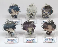 【中古】キーホルダー [単品] 集合 描きおろしちびキャラアクリルスタンドキーチェーン6個セット 「Switchソフト 勿ノ怪契リ スペシャルステラセット」 同梱特典