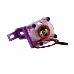 ▲DC7.2～8.4V 25×25×10mmFAN付クーリングファンスタンドイーグル【パープル】3452-PU（ゆうパケット）
