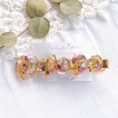 本物のお花 ヘアクリップ 【F】