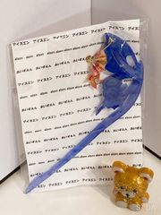 レジン　ブルー　かんざし　1000のサムネイル