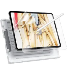 ★ESR【2枚セット】iPad Pro 11インチ フィルム M4 2024専用 ペーパーライクフィルム まるで紙の上感触 耐傷性 自動位置合わせキット付き 薄型 タッチ高反応性