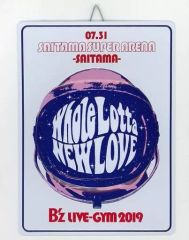 B'z new love 2019 7月6 大阪城ホール　メモリアルプレート B'z NEW LOVE メモリアルプレート 福井 - メルカリ