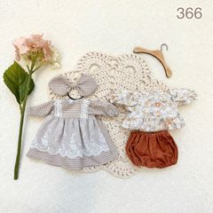 m366 メルちゃん•ソランちゃん ハンドメイド 服