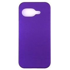 Google Pixel 9a ケース 耐衝撃 シンプル さらさら ハード ケース 【Color】パープル
