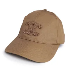 あんしん鑑定付き♪CELINE ブラウンキャップ Lサイズ あんしん鑑定付き♪CELINE ブラウンキャップ Lサイズ