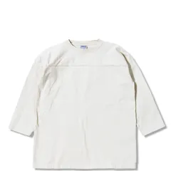 WALLA WALLA SPORT ワラワラスポーツ 9oz 3/4 FOOTBALL TEE  IVORY フットボール Tシャツ 新品のサムネイル