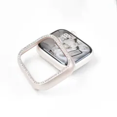 新品 【2枚入り】Apple Watchケース 45mm アップルウォッチ カバー キラキラ アップルウォッチ フレームカバー 超簿軽量 装着簡単 PC材質 Apple Watch series8/7 保護バンパー