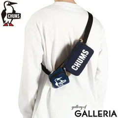 日本正規品 チャムス ボディバッグ メンズ レディース CHUMS ショルダーバッグ 小さめ ブランド 斜めがけバッグ 軽量 ミニ 横型 CH60-3457 NavyxBeige