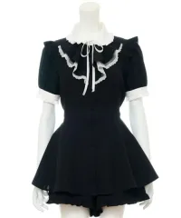 正規品} Secret Honey(シークレットハニー) フリル 半袖 セットアップ 量産型 地雷系 スナ系