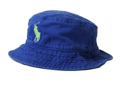 【お得なクーポン配布中!】 キッズ ポロ ラルフローレン ビッグポニー 刺繍 バケット ハット 帽子 子供用