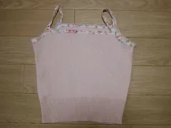 キャシャレル 子供服 cacharel マメール タンクトップ 夏 4歳 約 100cm ★3キッズ 【中古】 ユーズド 女の子 女児 ガールズ ブランド USED アウトレット 古着 子ども服 こども服 子供 子ども