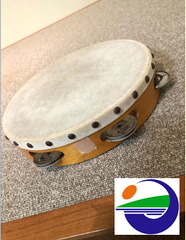 学校備品　「タンバリン」　音楽室 ①