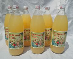 りんごジュース６本入り（ストレート）