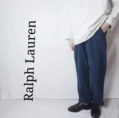 ポロ Ralph Lauren(ラルフローレン) シンチバッグ ターンアップ チノ パンツ バックルバッグ ネイビー 31 32