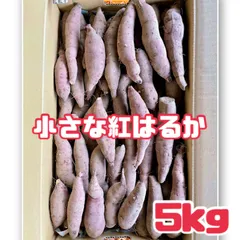 鹿児島県産さつまいも【小さな紅はるか5kg】