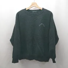 ◇ ⊇ gleam グリーム 裏起毛 長袖 トレーナー サイズF ブラック レディース E  【1506300029530】