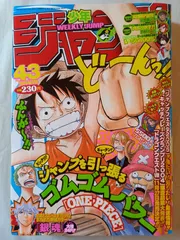 週刊少年ジャンプ 2004年10月4日No.43 表紙：ONE PIECE ワンピース
