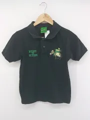 ◇ BEAMS T ビームス ティー コットン100% 半袖 ポロシャツ サイズXS ブラック グリーン メンズ P  【中古】 【1211020003684】のサムネイル