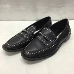 ZARA ザラ　スタッズ レザー フラットシューズ　39 1766757031.jpg?1671448405