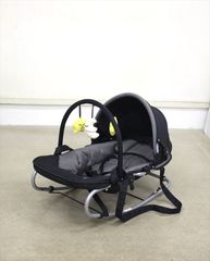 カトージ ベビーバウンサー NewYorkBaby 03704 軽量コンパクト 新生児～ クリーニング済み B727002t