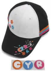 【中古】衣類 CYaRon! 缶バッジ付きキャップ ブラック 「LOVELIVE! SUNSHINE!! UNIT LIVE ADVENTURE 2020」