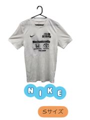 NIKE　半袖Tシャツ　汚れあり　HONDA　TOYOTA　サッカーチーム　サイドメッシュ　ホワイト　U-417