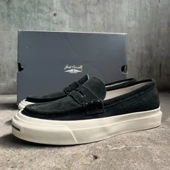 Graphpaper × CONVERSE 25ss JACK PURCELL LOAFER/GP BLACK グラフペーパー コンバース 2025ss ジャックパーセル ローファー ブラック 27cm