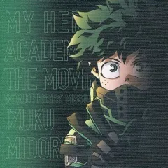 【中古】キャンバスボード・キャンバスアート 緑谷出久/背景黒 キャンバスボード 「一番くじ 僕のヒーローアカデミア THE MOVIE WORLD HEROES’ MISSION」 F賞