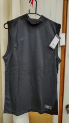 ◆SSK◆ノースリーブシャツ◆黒・O寸◆新品未使用品