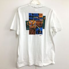 美品 NIKE ナイキ 90's Tシャツ Lサイズ 北海道マラソン ホワイト 白 メンズ 24g菊NS