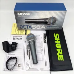 最新モデル 2025年最新】shure メルカリ - beta58aの人気アイテム 配信機器・PA機器・レコーディング機器