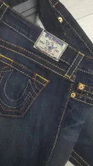 トゥルーリリー純正製品 (4ウェイスパンデックス) レディースデニムパンツ 27 28 「( No 37 ) ほぼ新品のパンツ