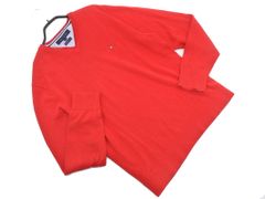 TOMMY HILFIGER トミーヒルフィガー Vネック ニット セーター sizeM/赤 ■◇ メンズ