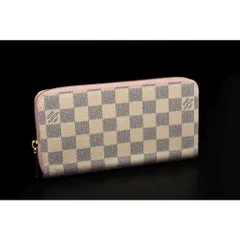 ヴィトン ダミエ アズール ジッピーウォレット ラウンドファスナー長財布 ローズバレリーヌ N63503【未使用】