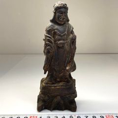 木彫り 人物像 オブジェ ニューカレドニア - メルカリ