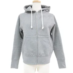 美品 Mila Owen ミラ オーウェン 裏起毛コットンパーカー スウェット 22秋冬 グレー 0 S  カジュアル 定番 シンプル 無地 ベーシックのサムネイル