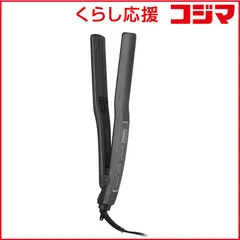 【 新品 未開封 】   テスコム マイナスイオン ストレートアイロン 80℃～200℃ 海外対応 交流(コード)式 ブラック TS460A-K 未使用 送料無料