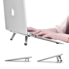 nediea ノートパソコンスタンド デスク用 ノートパソコン冷却スタンド キーボードライザー 人間工学に基づいたノートパソコンエレベーター デスク用 ノートパソコンライザー MacBook Air Pro Dell HP Lenovo More 10~1 0