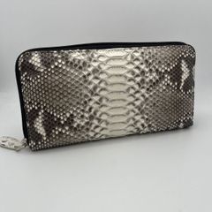 ♬【は16】COACH 長財布 パイソン柄 - メルカリ