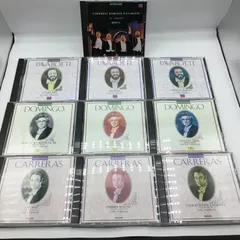 ★3大テノール ベスト・コレクション (10CDセット) DCI 82531 - 82540 パヴァロッティ / ドミンゴ / カレーラス