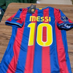正規品 バルセロナ10-11(H) #10 メッシ 半袖ユニフォーム Ｓサイズ 新品タグ付 2010-2011 二冠 ペップ監督バルサメッシ シャビイニエスタ｜Yahoo!フリマ（旧PayPayフリマ）