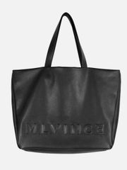 MLVINCE / faux leather big tote bag